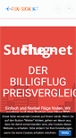 Mobile Screenshot of flug-suche.net